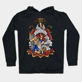 Fallen Warrior Valhalla: A Mythical Tribute to Courage and Honor Hoodie